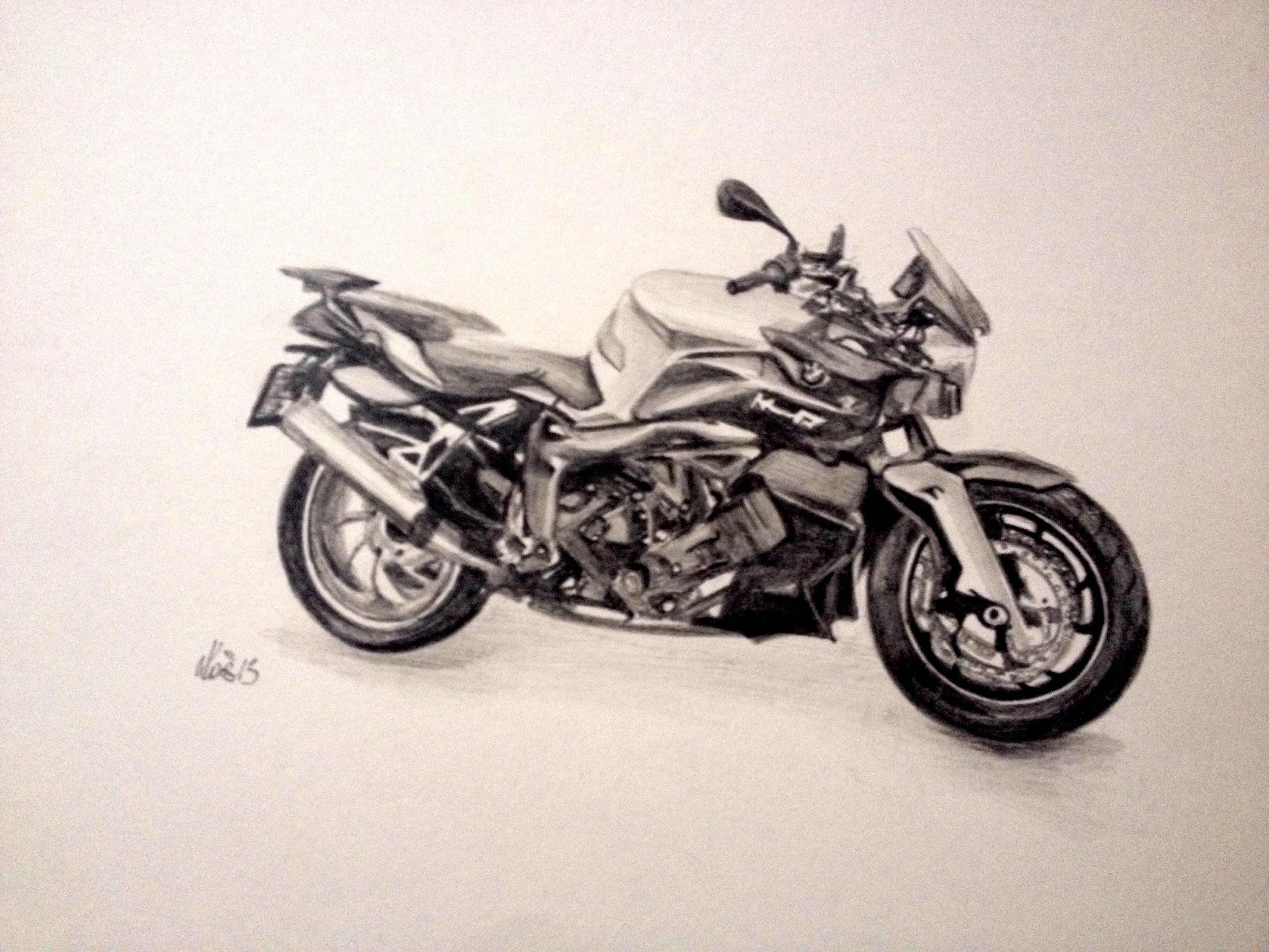 Stahlrosse in Stille